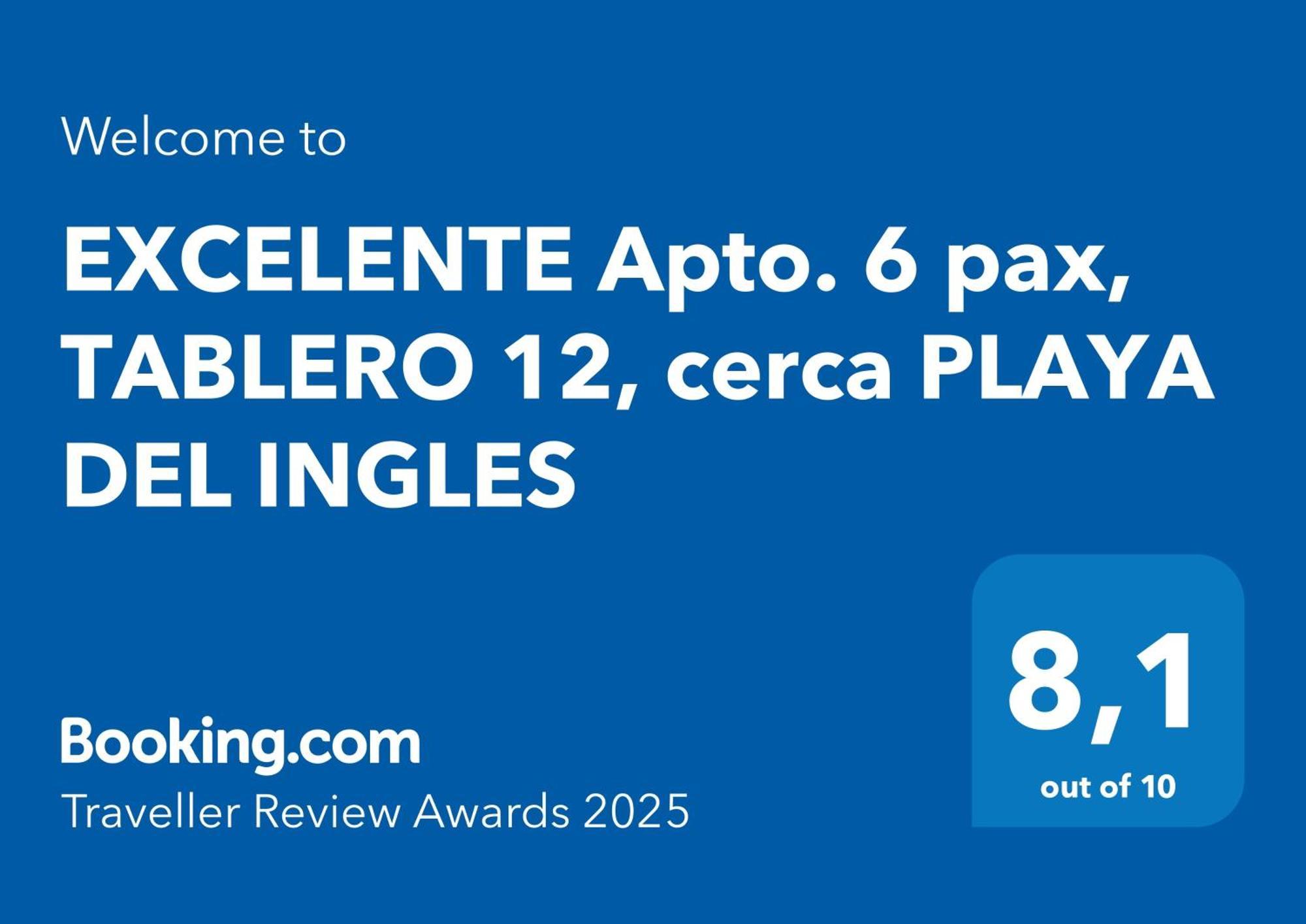 Tablero 404, Excelente Apto 6 Pax Cerca Playa Del Ingles Экстерьер фото